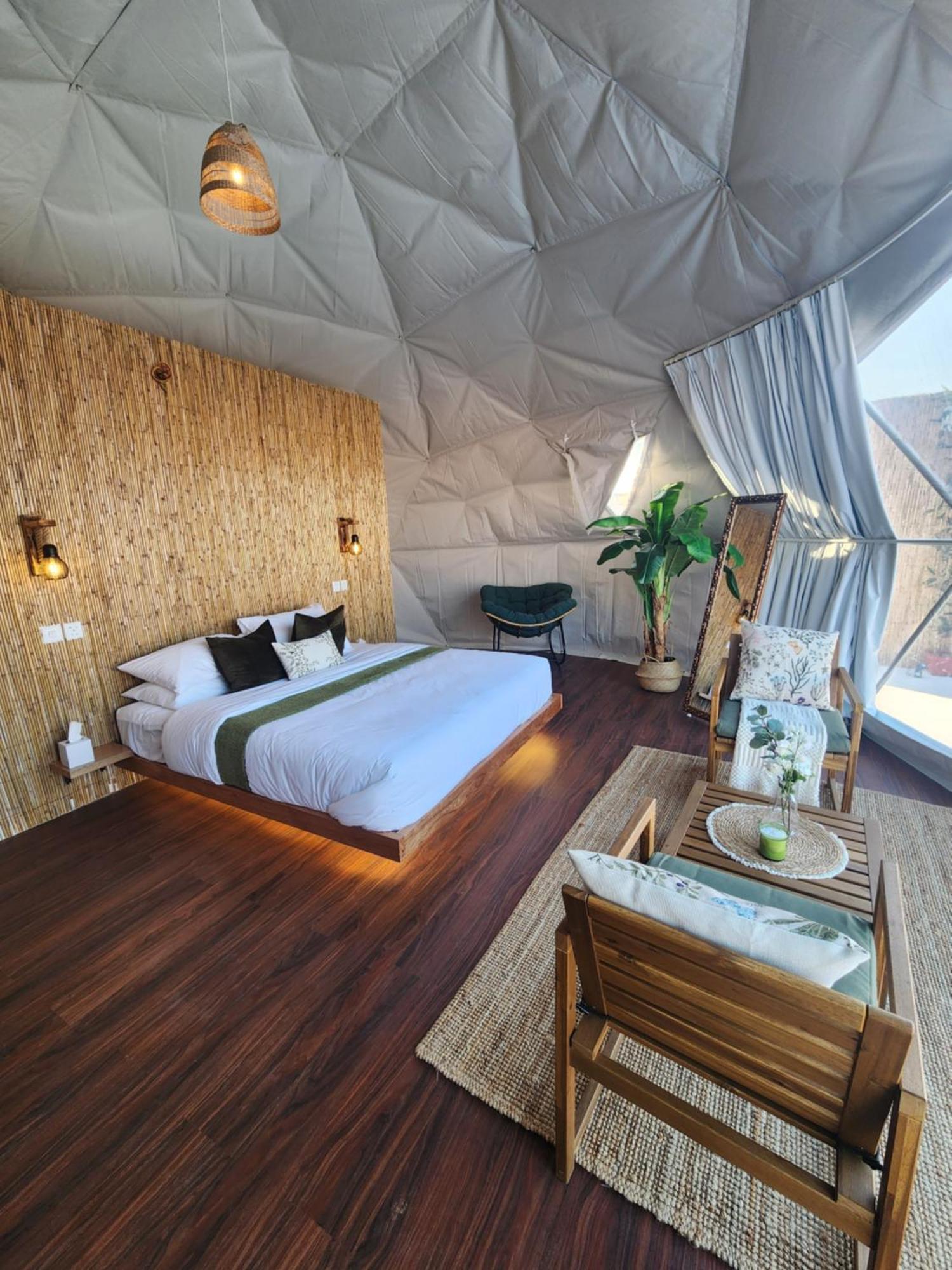 Bubbles Domes Private Cmp Hotel Al Wasil Exterior photo