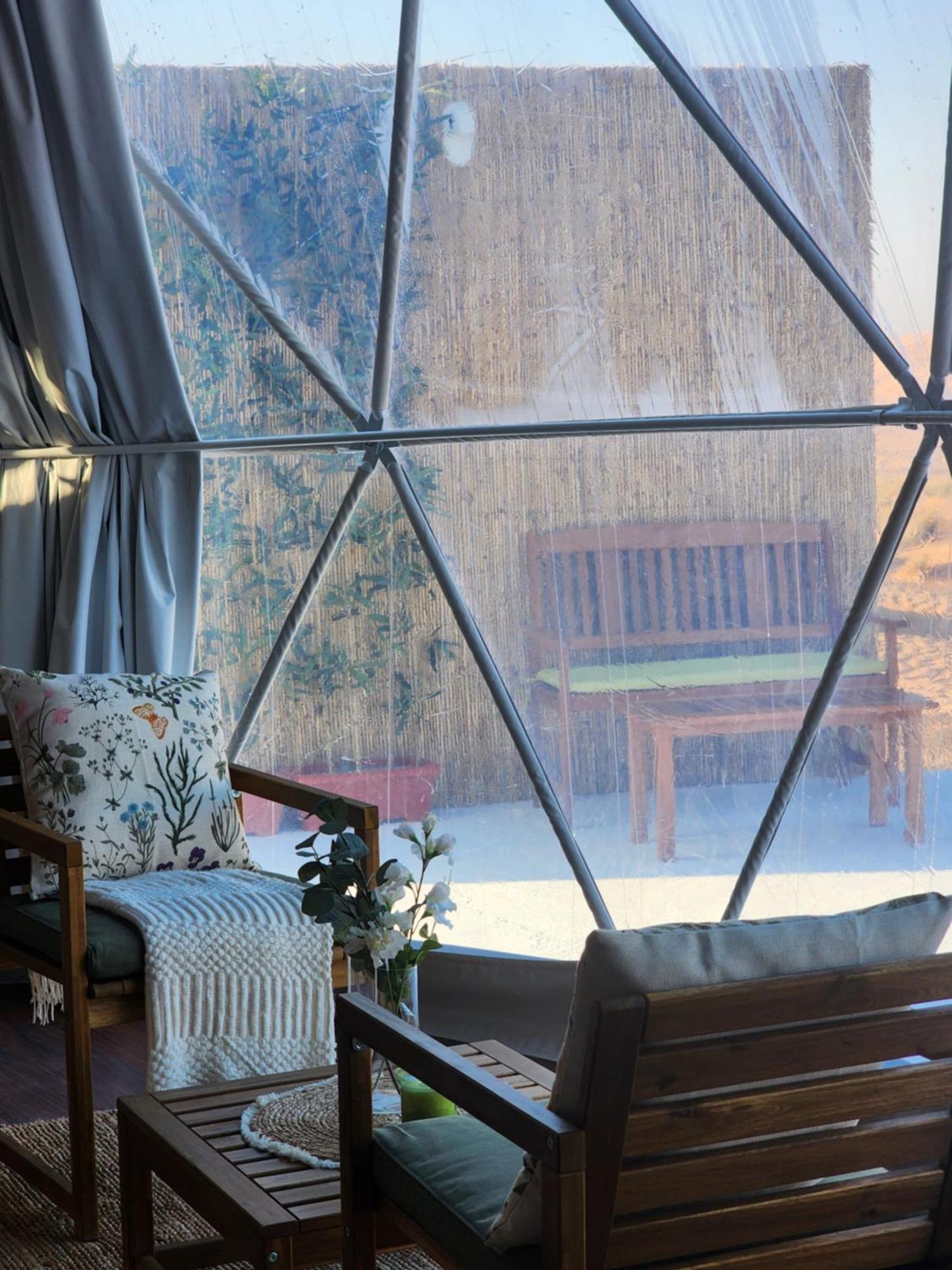 Bubbles Domes Private Cmp Hotel Al Wasil Room photo