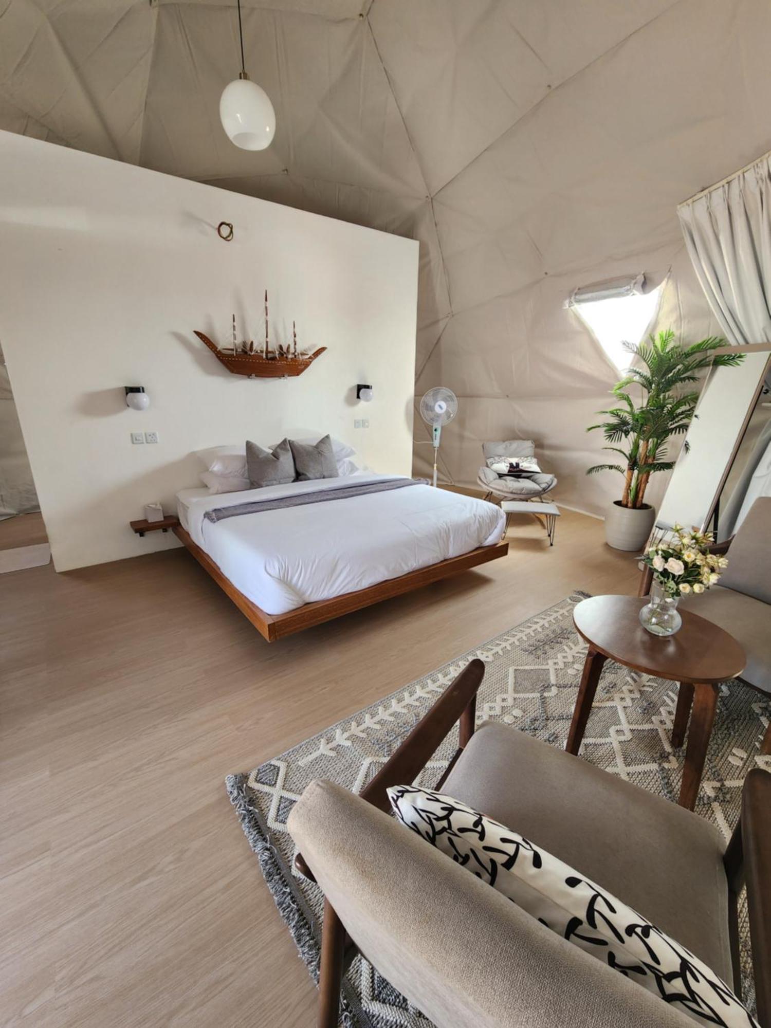 Bubbles Domes Private Cmp Hotel Al Wasil Room photo